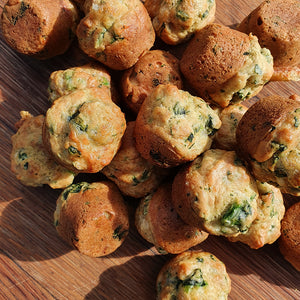 Spinach & Cheese Toddler Muffins